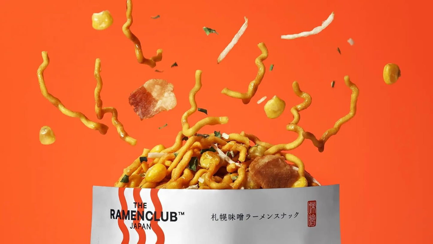 #NEW The Ramen Club Japan Real Ramen Snack 5 pcs