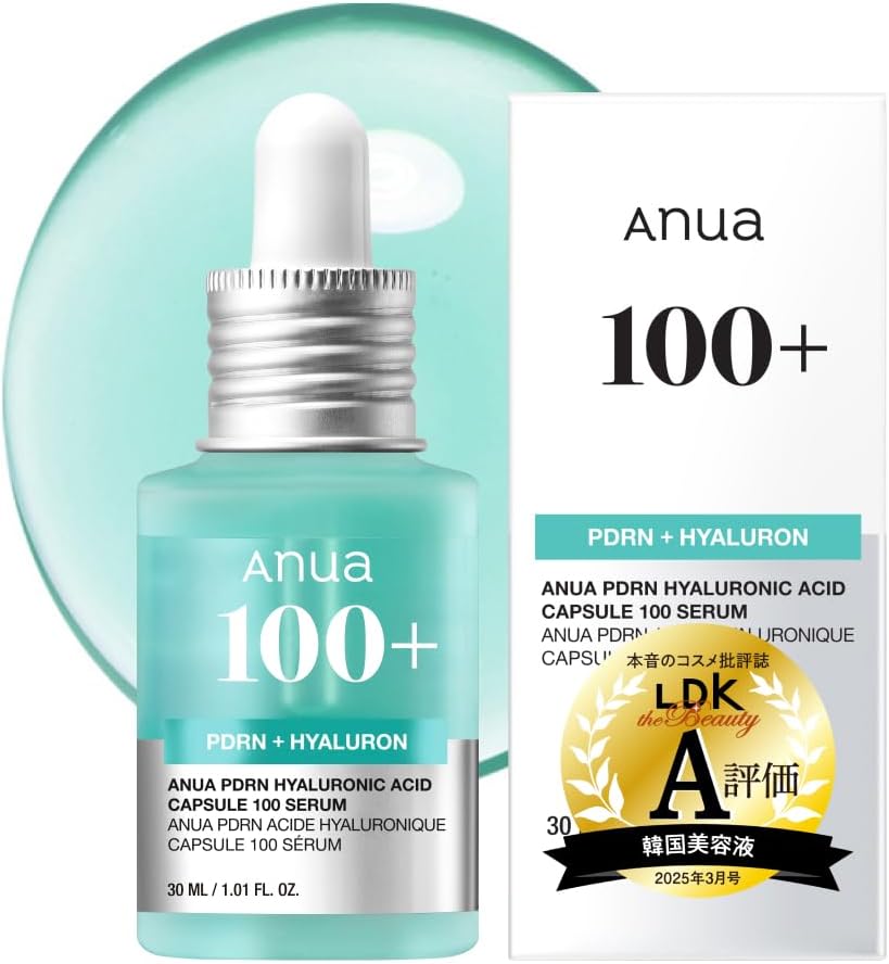 Suero con cápsulas de ácido hialurónico ANUA PDRN 100 ml
