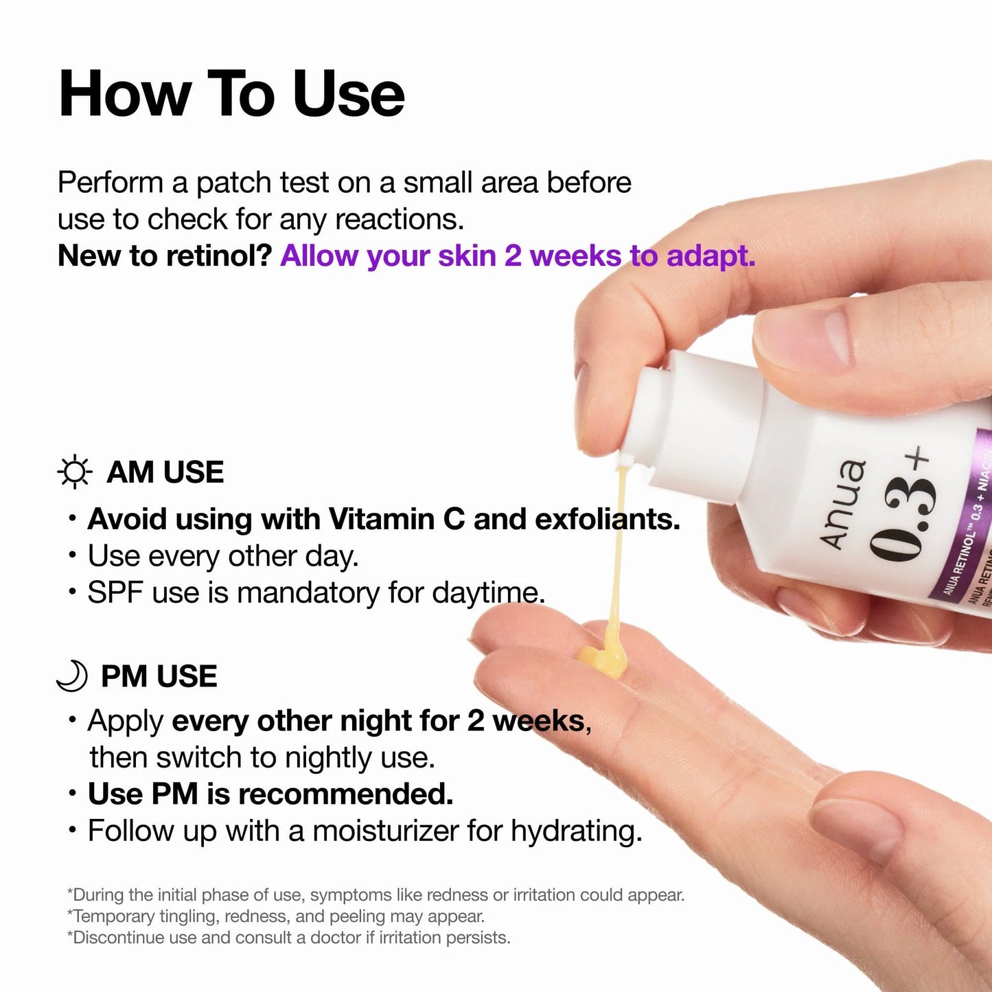 ANUA Nano Retinol 0,3% + Sérum Renovador Niacina