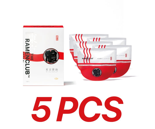#NEW The Ramen Club Japan Real Ramen Snack 5 pcs