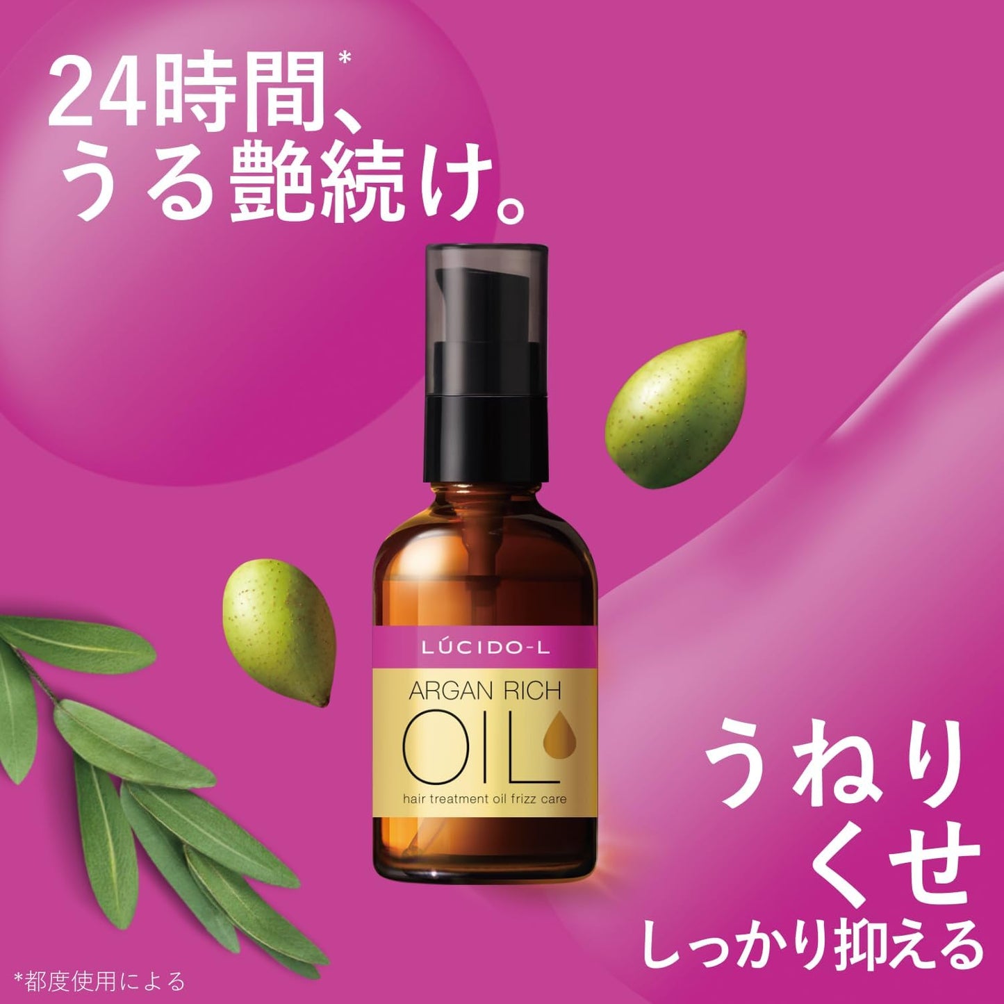 Soin capillaire LUCIDO-L à l'huile d'argan riche #EX 60 ml