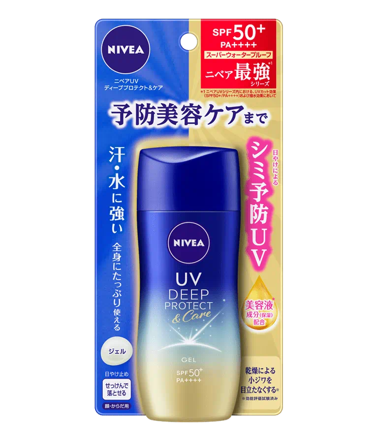 Nivea UV Deep Protection & Care Gel Sunscreen (80 g) SPF 50+ / PA++++