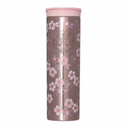 #NEW LIMITED Starbucks SAKURA2026 Stainless Bottle Metalic Pink 473ml