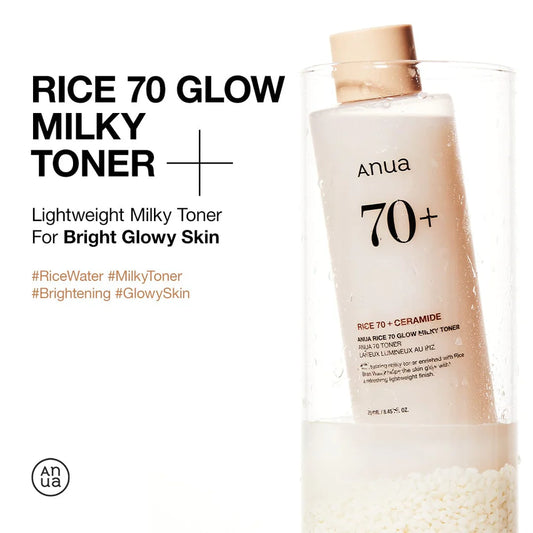 Tónico Lechoso Luminoso ANUA Rice 70